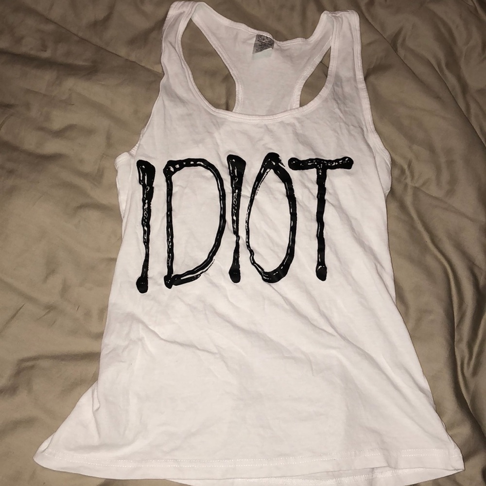 5SOS Michael Clifford IDIOT tank top
